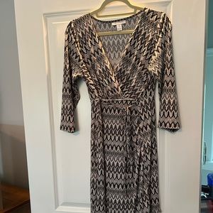 Motherhood maternity printed dress